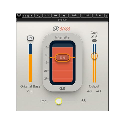 Waves plugins Renaissance Bass Light