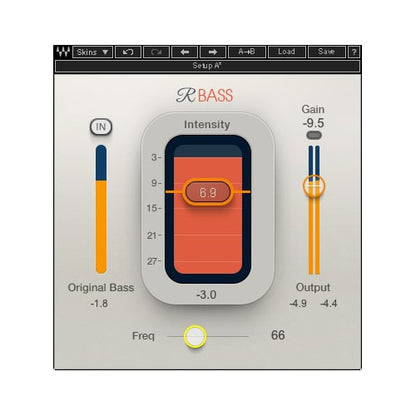 Waves plugins Renaissance Bass Light