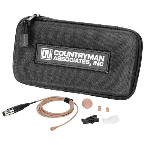 Countryman B3 Omnidirectional Lavalier Microphone with accessories