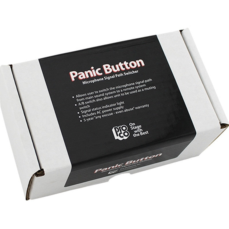 ProCo CDPB Selectable A-B & Mic Muting Switch