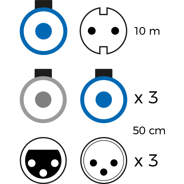 dBTechnologies DCK-45 Cables