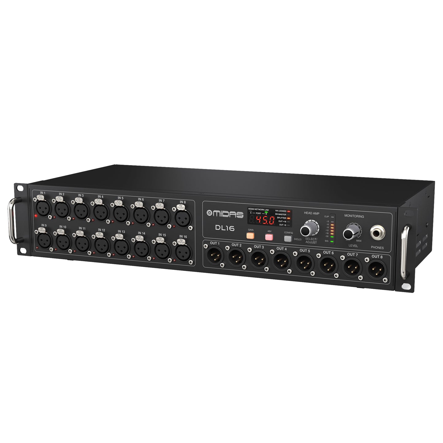 Midas DL16 16-In/8-Out Stage Box