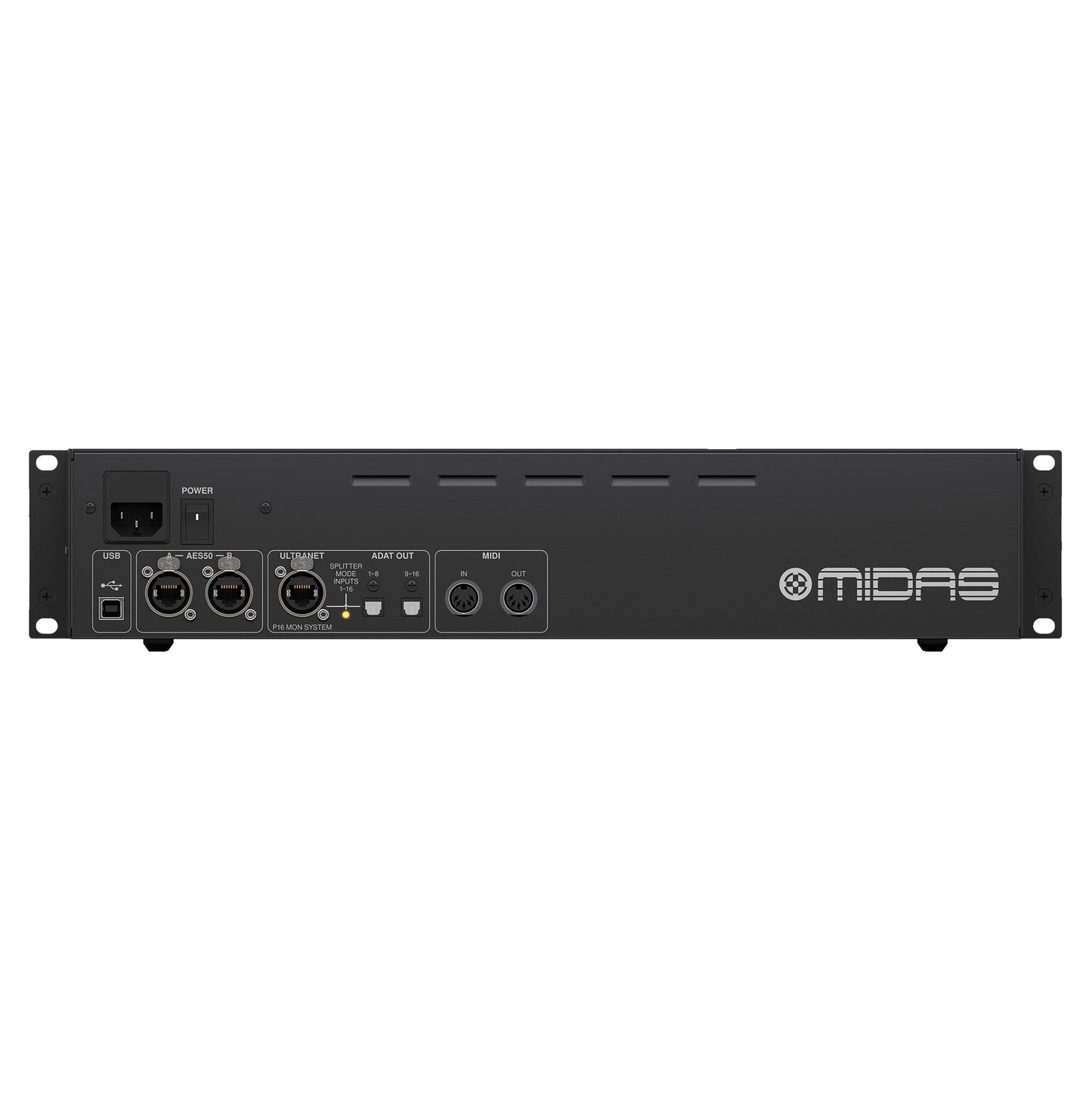 Midas DL16 16-In/8-Out Stage Box back