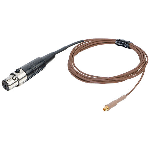 Countryman E6 Earset Cable | Connector Code: AT, Cable Diameter: 1mm, Color: Cocoa