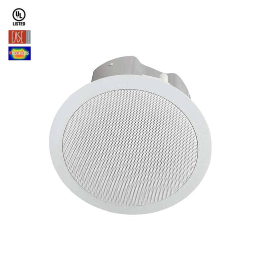 Lowell ES-4T 4" Dual Cone In-Ceiling Speaker With Enclosure