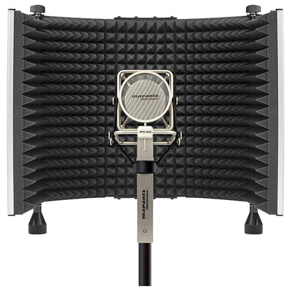 Marantz Sound Shield Vocal Reflection Filter lifestyle mounted