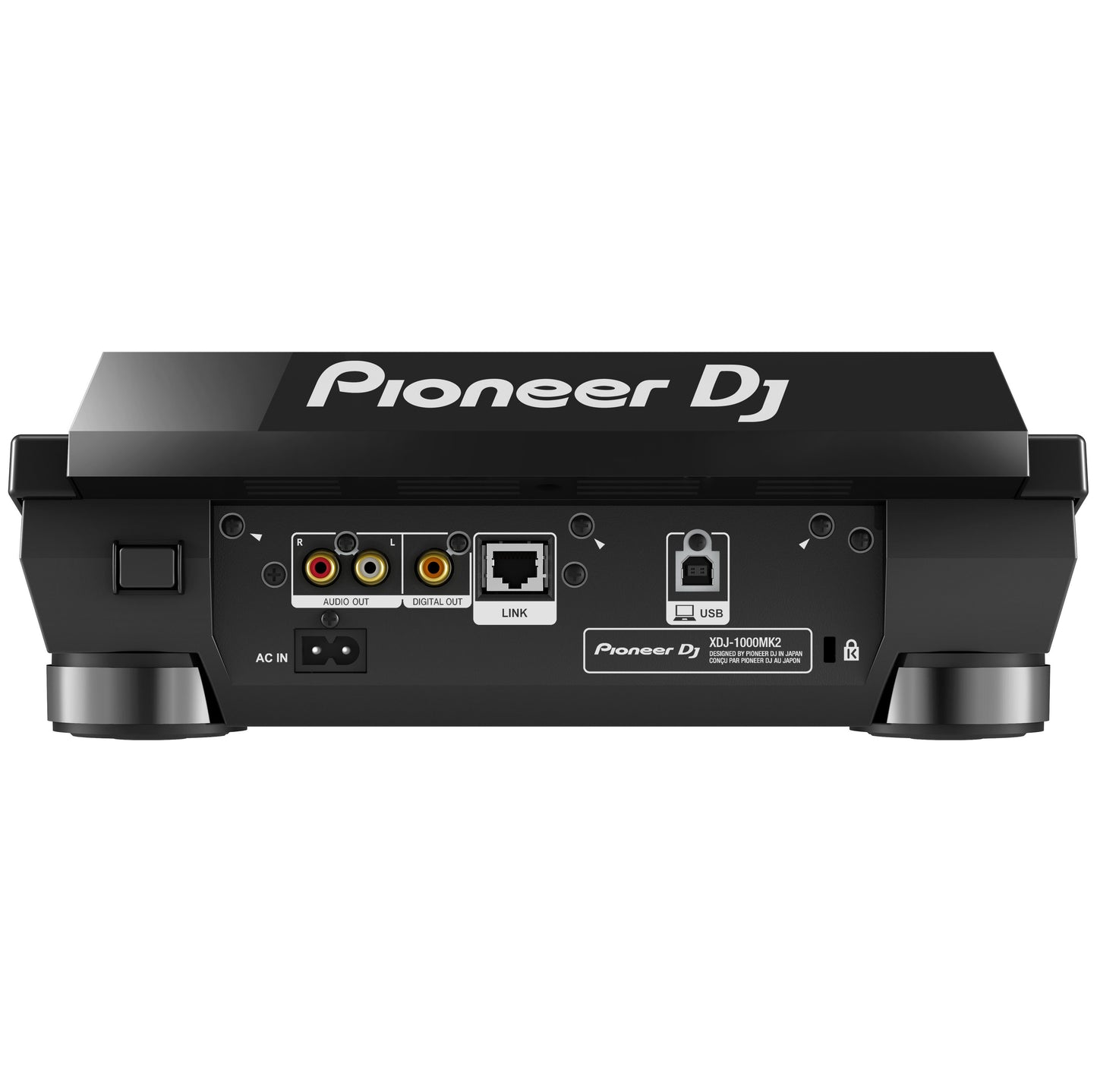 Pioneer DJ XDJ-1000MK2 Performance DJ Multi-Player back