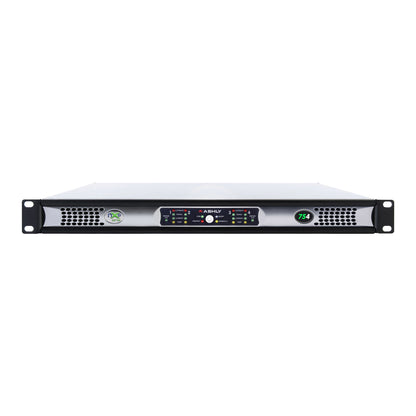Ashly nXp754d nXp Multi-Mode 4 x 75 Watt Power Amplifier with Dante