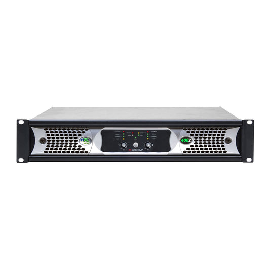 Ashly nXe4002bd nXe Multi-Mode 2 x 400 Watt Power Amplifier with Dante