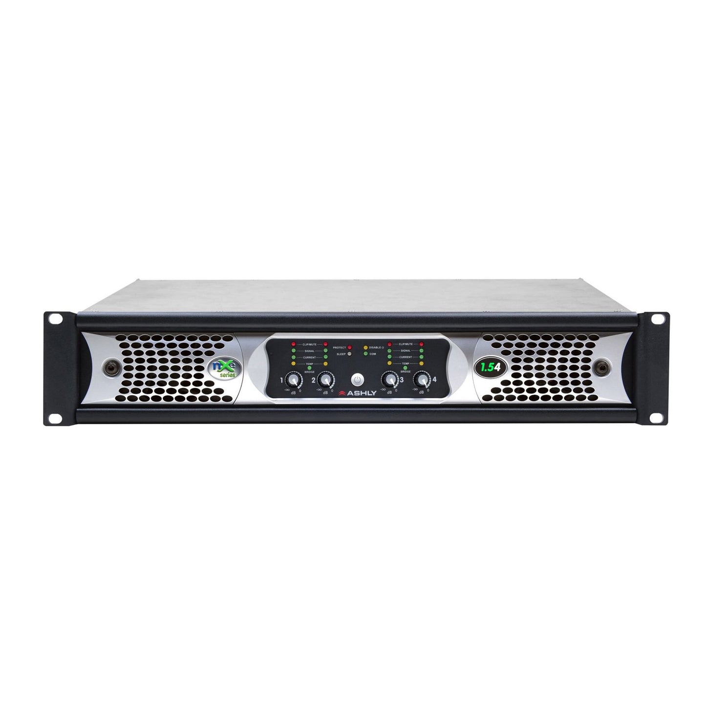 Ashly nXe1.54bd nXe Multi-Mode 4 x 1500 Watt Power Amplifier with Dante