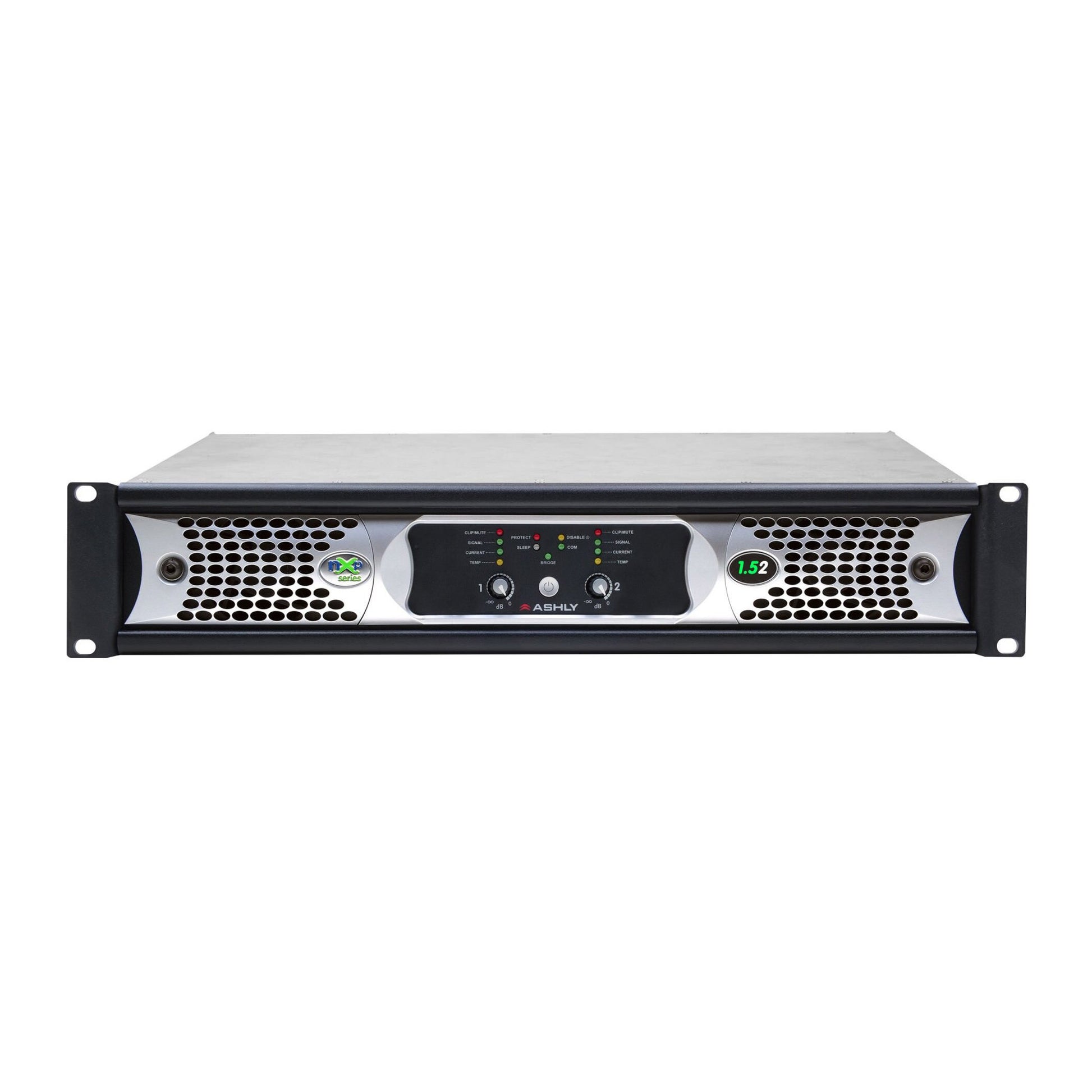 Ashly nXp1.52d nXp Multi-Mode 2 x 1500 Watt Power Amplifier with Dante