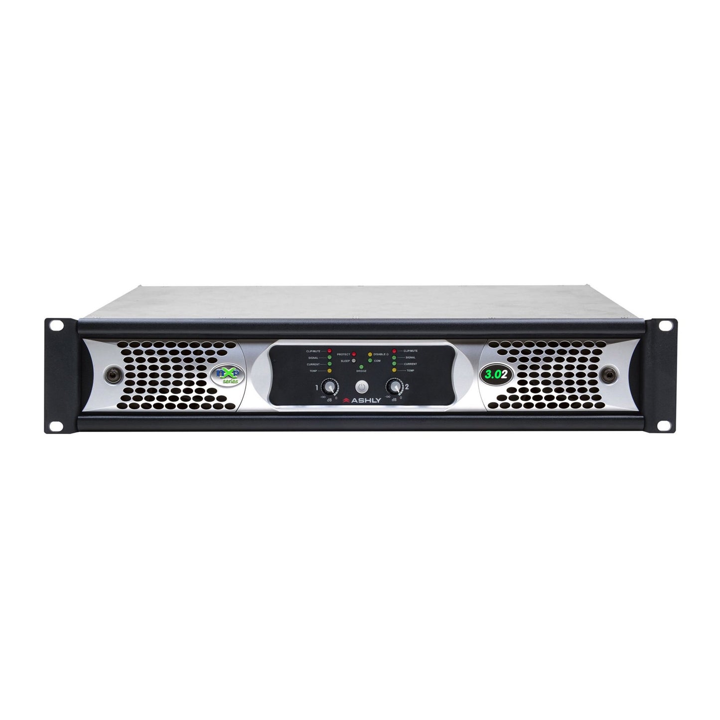 Ashly nXp3.02d nXp Multi-Mode 2 x 3000 Watt Power Amplifier with Dante