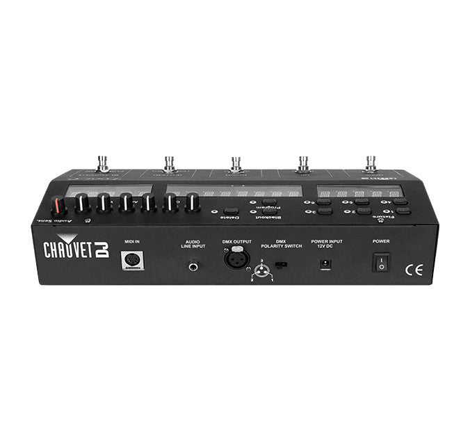 Chauvet DJ Foot-C 2 Compact DMX Foot Controller back
