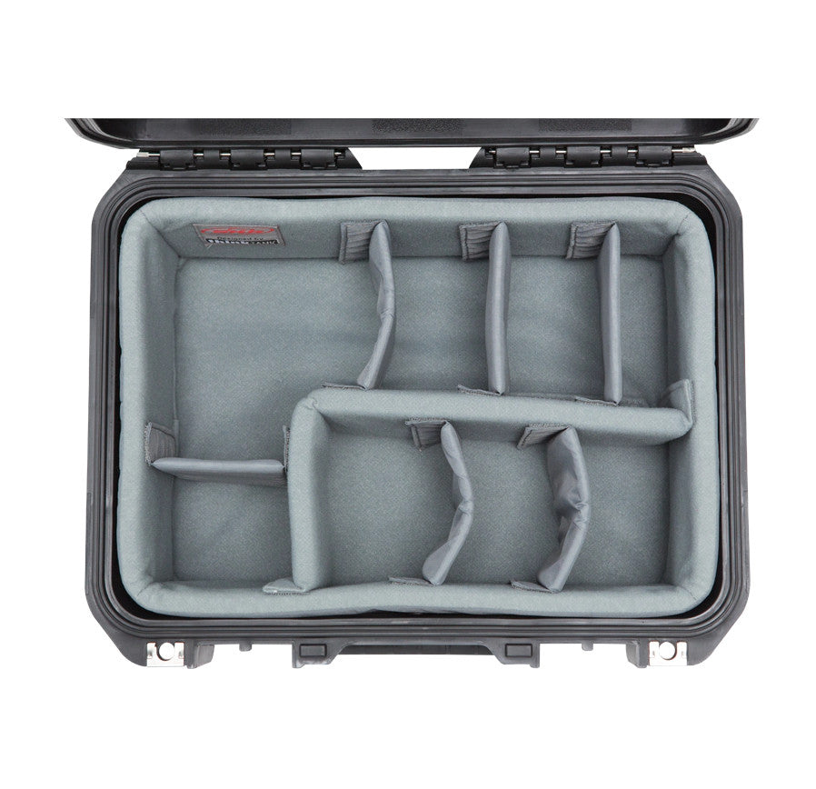 SKB 3i-1309-6DL iSeries Case with Think Tank Dividers & Lid Organizer top