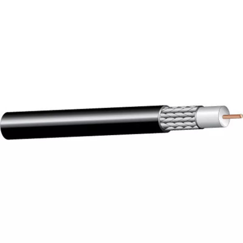 West Penn 98G8BK0500 RG8/U 10AWG 50 OHM COAX