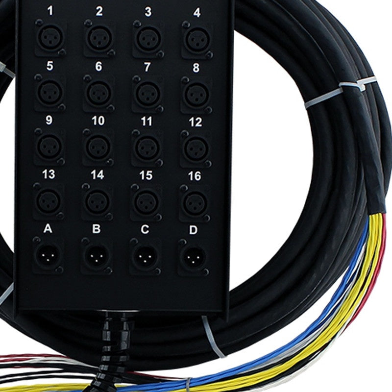 ProCo Sound SMC StageMASTER Snake | 50 ft | XLR | 12x4