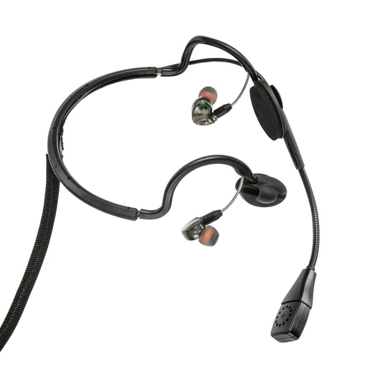 Point Source Audio CM-i3 Dual In-Ear Intercom Headset with Dynamic Mic