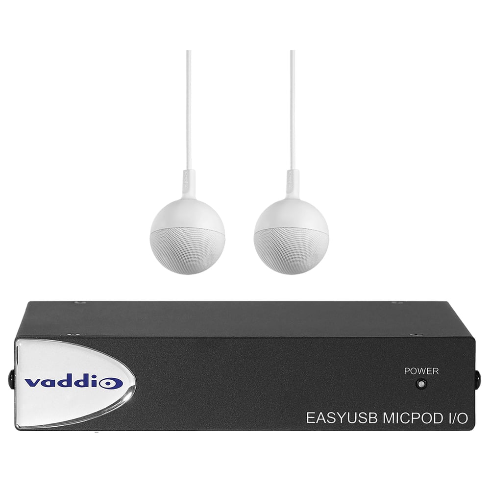 VADDIO 999-88000-000 Easyusb Micpod I/O W/Two C-Mics N/A