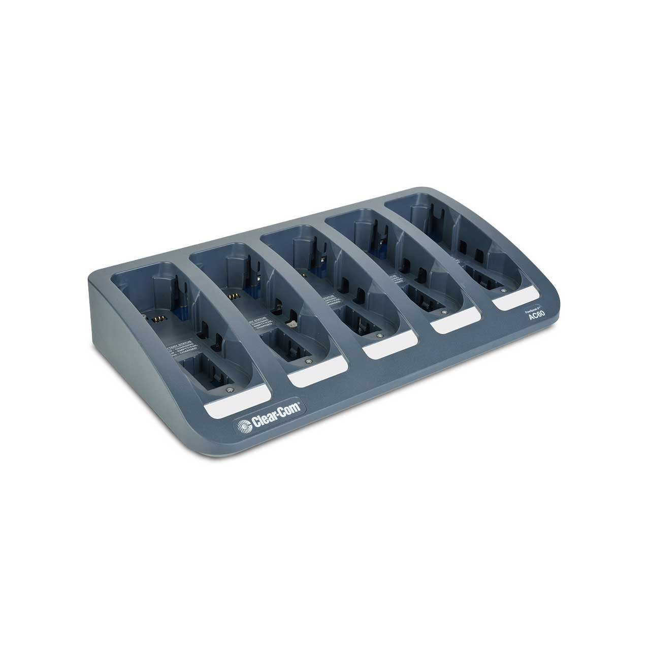 Clear-Com AC60 5-Way Drop-In Battery/Beltpack Charger