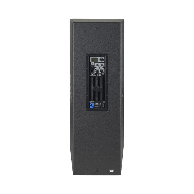 DAS Audio ACTION-525A 2-Way Powered Point Source 2x15 Speaker back