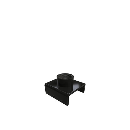 Danley BRKT-ADPT-LRG-B Pipe Adaptor For U-Bracket Mounting | Black | Large