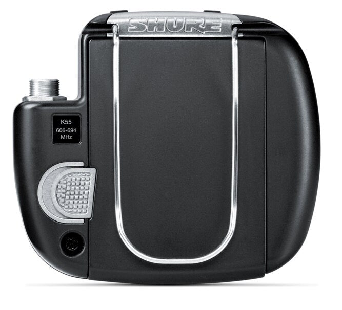 Shure ADX1M Micro Bodypack Transmitter Belt Clip View