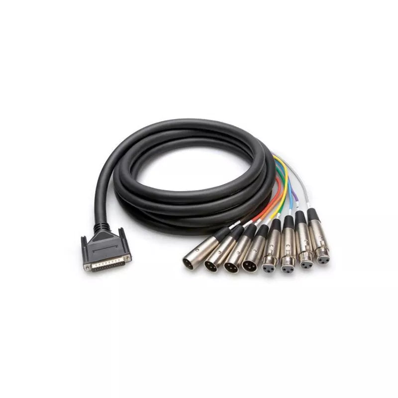 Hosa AES-805Y AES/EBU SNAKE DB25Y - XLR3MF 5M