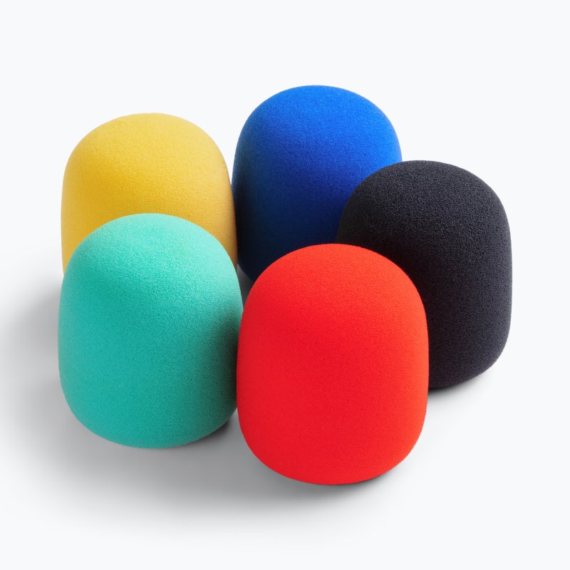 On-Stage TMP-ASWS58C5 Windscreen Pack - 5 Pack