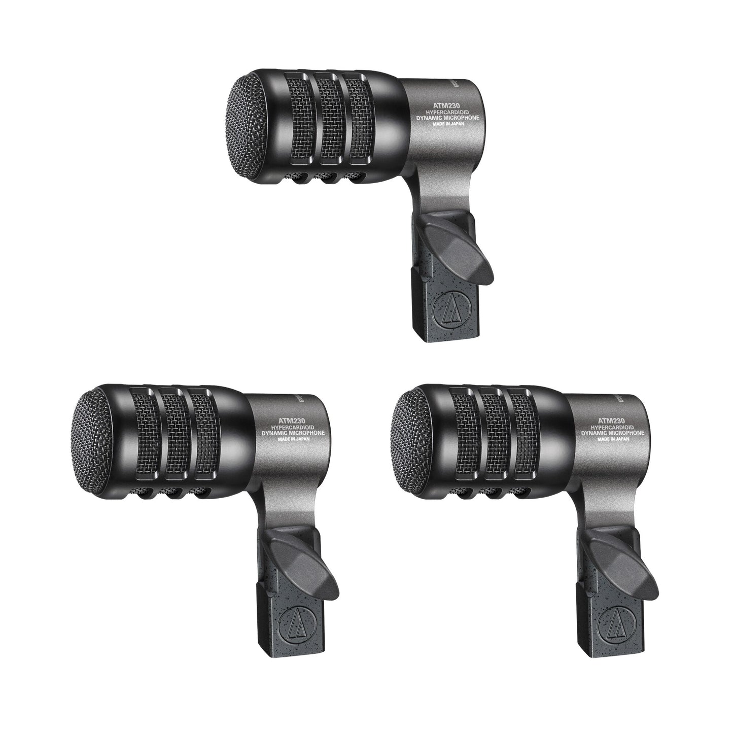 Audio-Technica ATM230PK 3-Pack of Dynamic Instrument Microphones