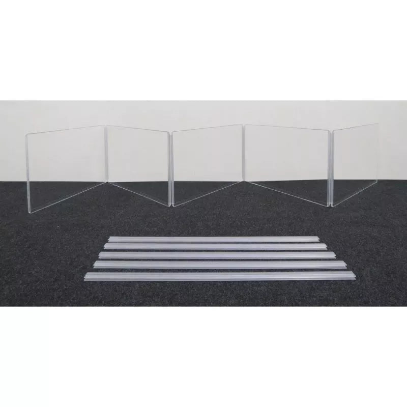 ClearSonic AX2412x5 12" Hx10' W 5-sctn CSP hght ex