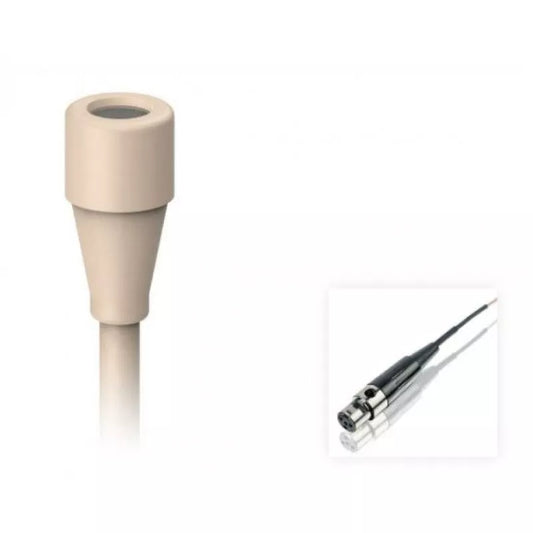 Countryman B3 Omnidirectional Lavalier For Electro-Voice | TA4F (ET) | Mid Gain | Light Beige