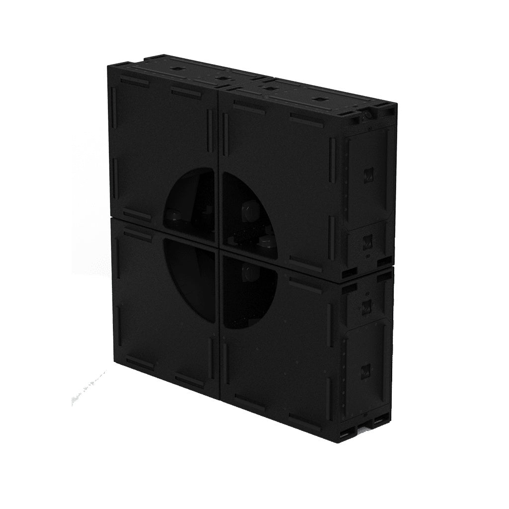 Danley BC215-T-B Compact Dual 15" Subwoofer For Clusters | Touring Version | Black
