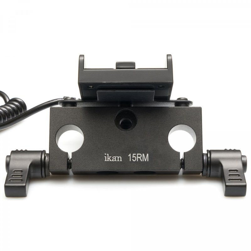 IKAN BMPCC4K6K-PWR-2RD-S Blackmagic BMPCC 4K & 6K Dual Rod Mount DV Pow