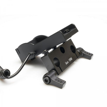 IKAN BMPCC4K6K-PWR-2RD-S Blackmagic BMPCC 4K & 6K Dual Rod Mount DV Pow
