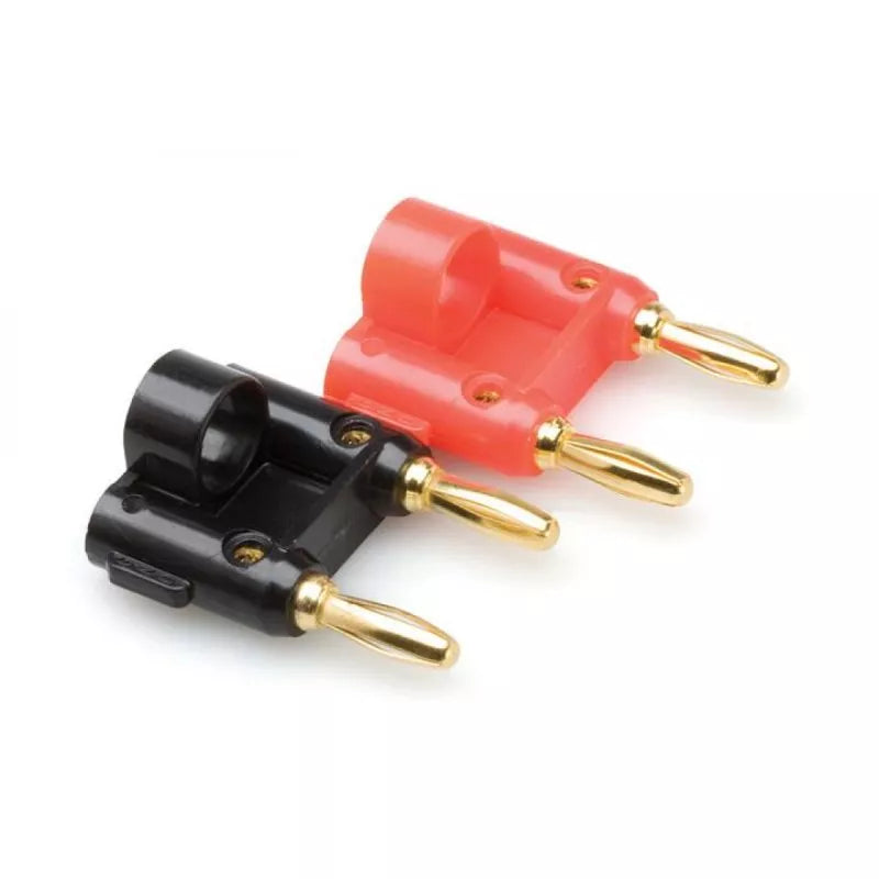 Hosa BNA-240 CONNECTOR DUAL BANANA 2PC