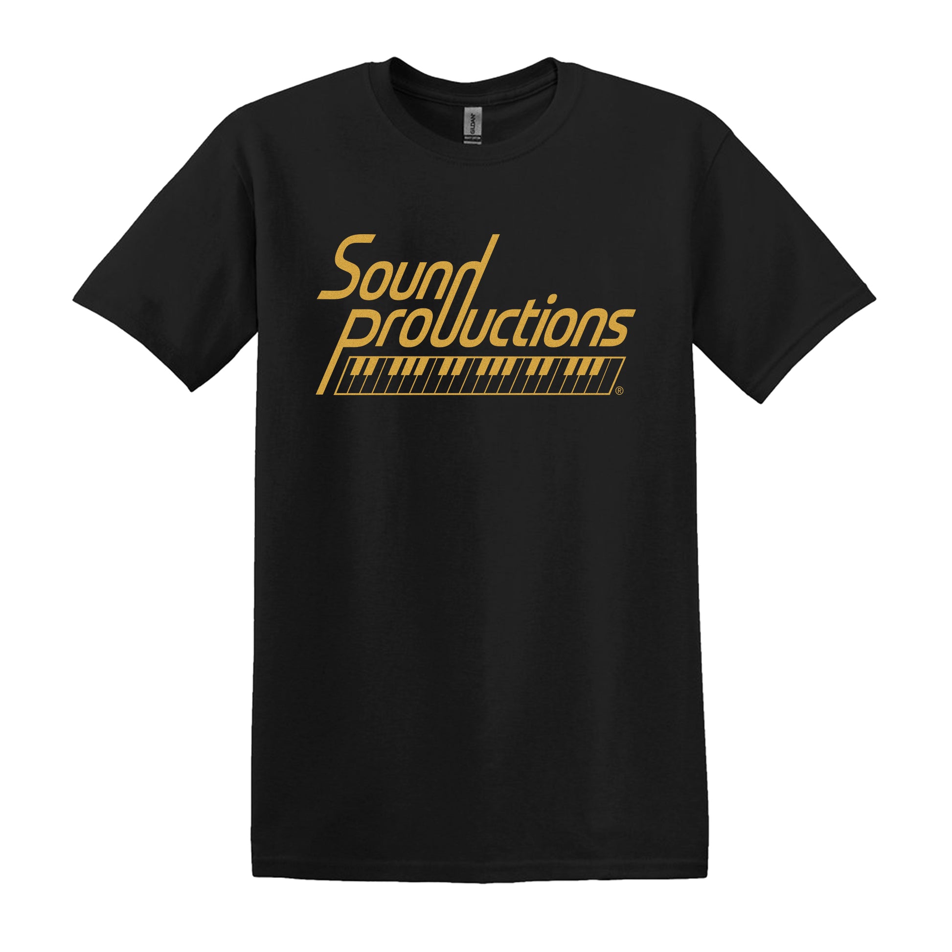 Sound Productions Yellow Logo Womens T-Shirt