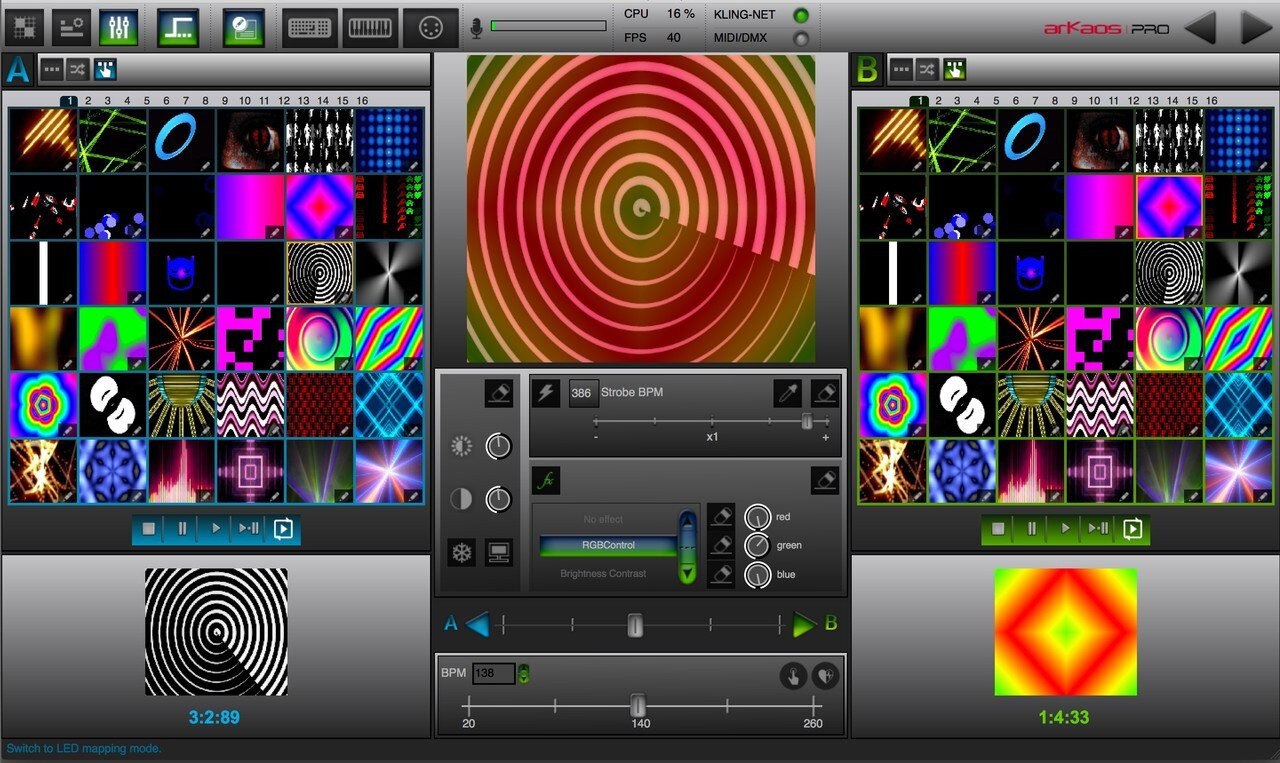 Blizzard Arkaos LEDMaster Easy Pixel-Mapping Software image 2