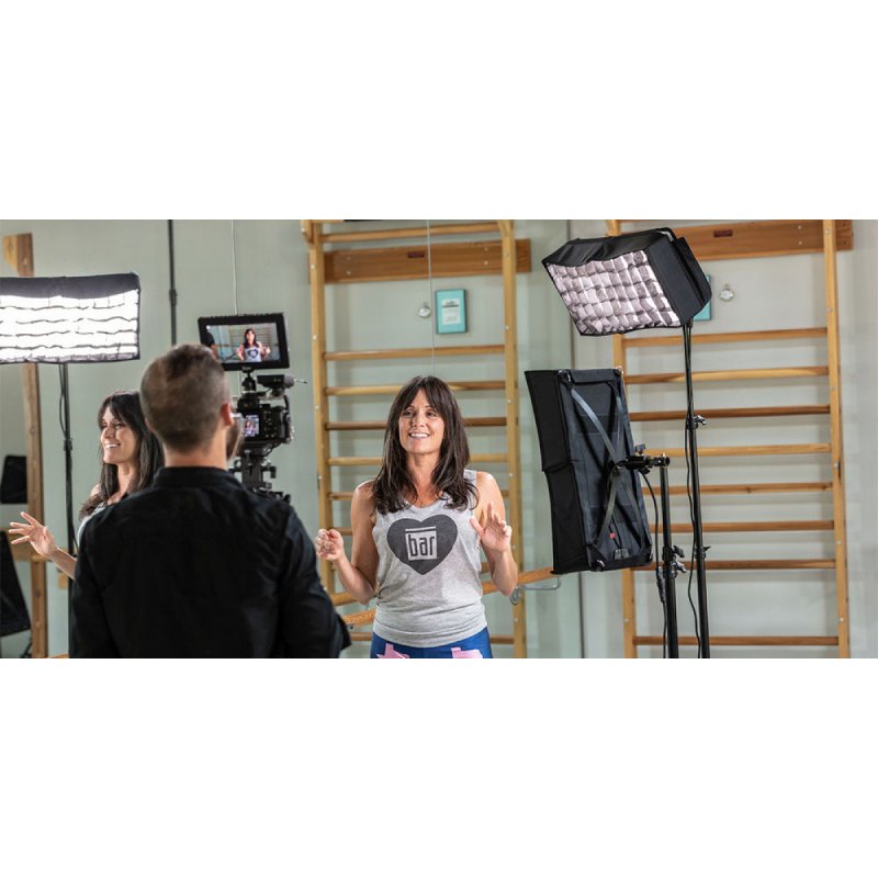 IKAN CC8-3PT-KIT Kit with 3 x Canvas Bendable RGBWA LED Panel Light