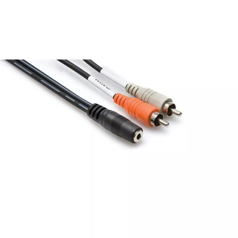 Hosa CFR-210 Y CABLE 3.5MM TRSF - RCA 10FT