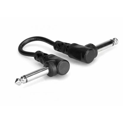 Hosa CFS-606 GUITAR PATCH CABLE MOLDED 6IN 6PC