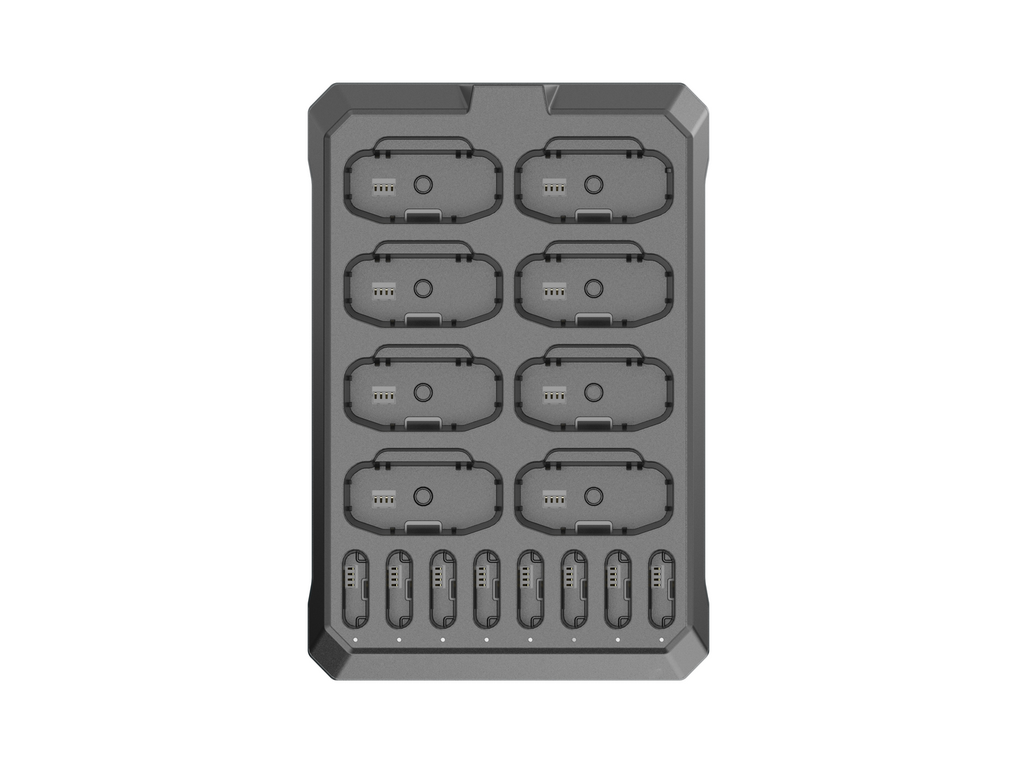 HOLLYLAND HL-Solidcom M1 Pro-8B-DH Full-Duplex ENC Wireless Intercom System (8 Beltpacks and Double-Ear Headsets)