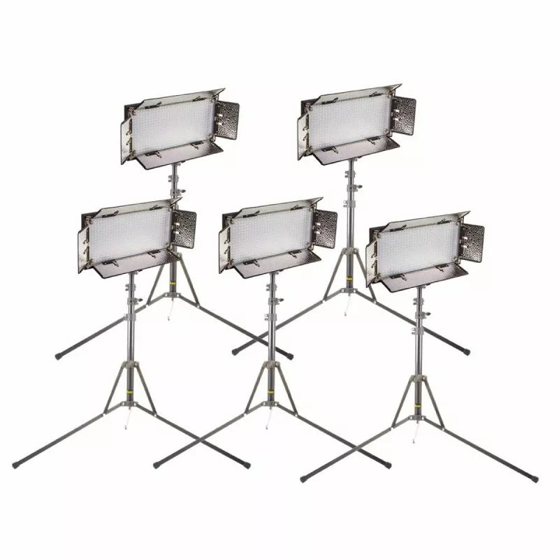 IKAN CHRB550-V2 Kit with 5 x IB508-v2 LED Studio Lights