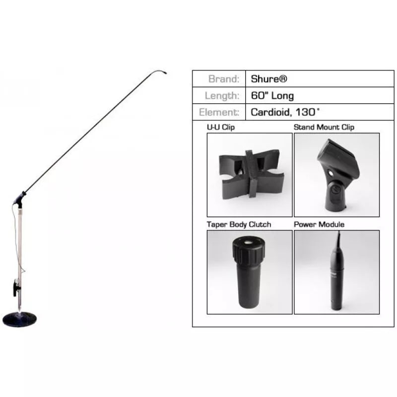Ace Backstage CSM-61C CSM - 5' SHURE CARDIOID