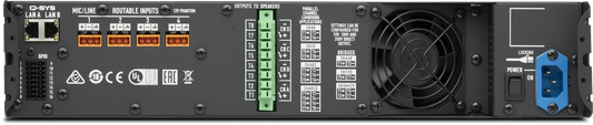 Q-SYS CX-Q 8K4-Four-Channel Network Amplifier