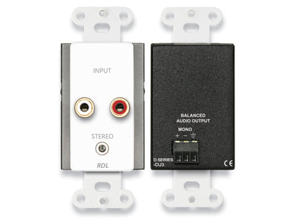 RDL D-CIJ3 Consumer Input Jacks - Mono