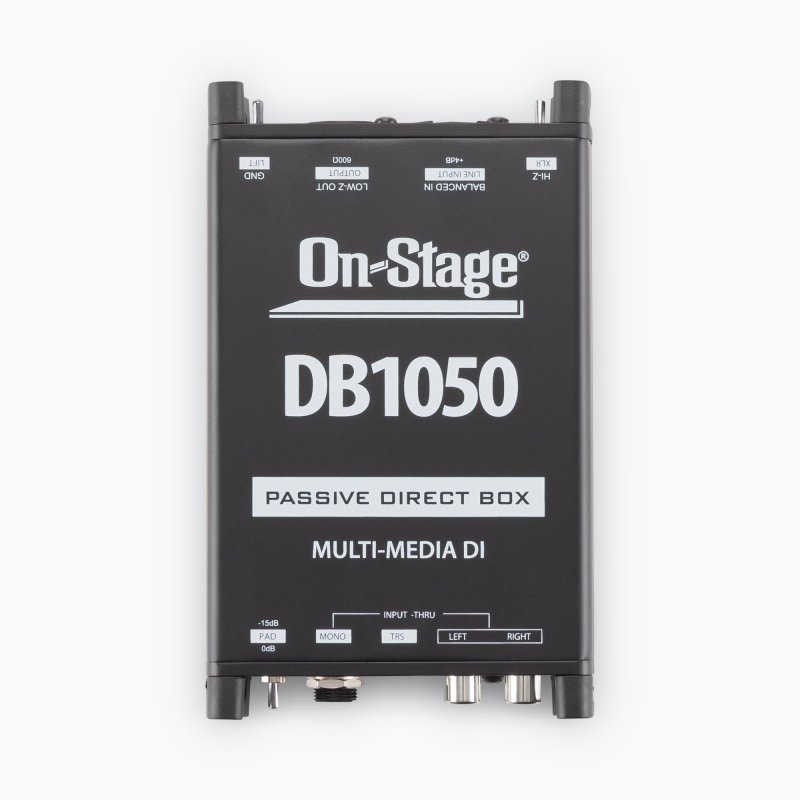 On-Stage TMP-DB1050 Passive Multimedia DI Box