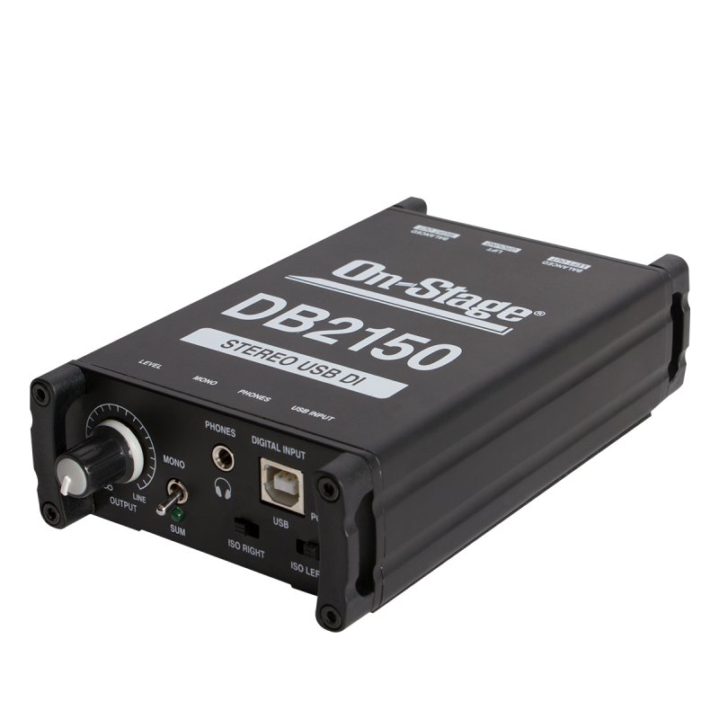 On-Stage TMP-DB2150 Passive USB DI Box