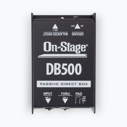 On-Stage TMP-DB500 Passive DI Box