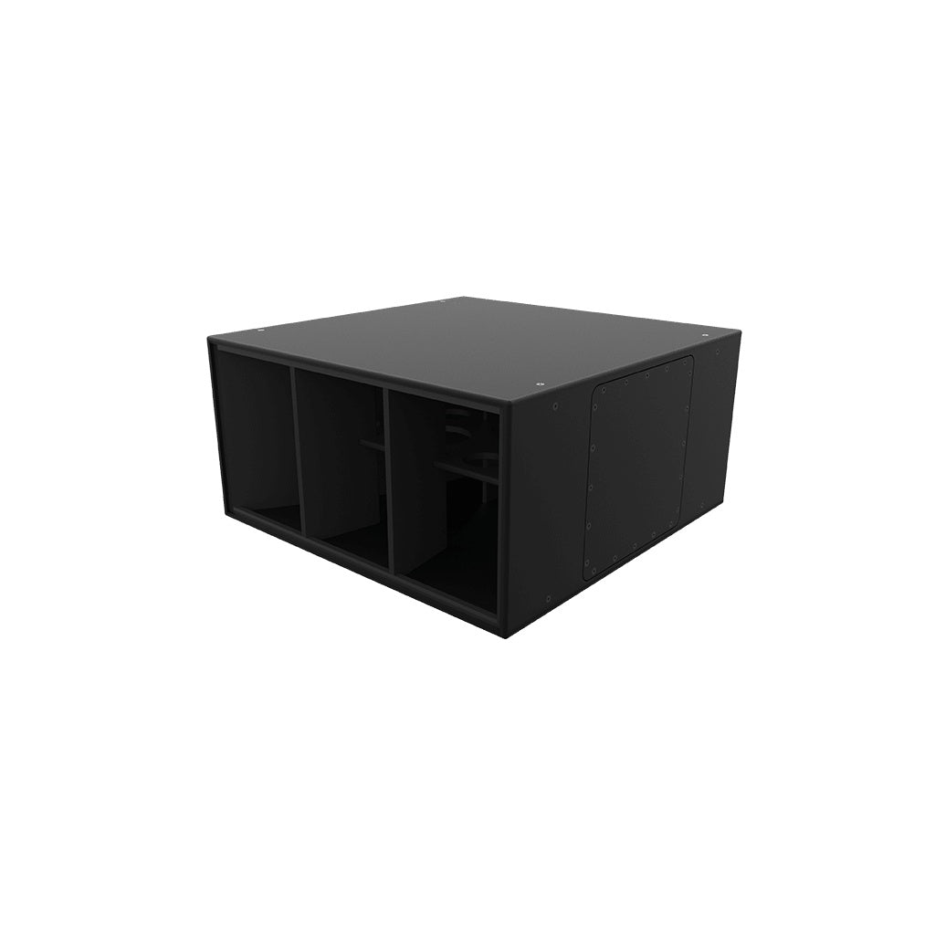 Danley DBH218-I-B Horn-Loaded Subwoofer For Clubs | Install Version | Black