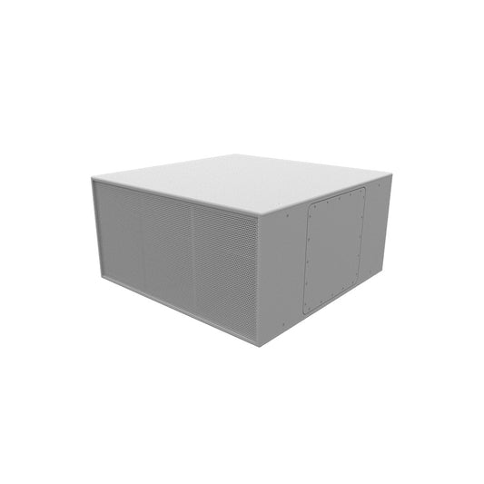 Danley DBH218-I-EW-G Horn-Loaded Subwoofer For Clubs | Install Version | Grey